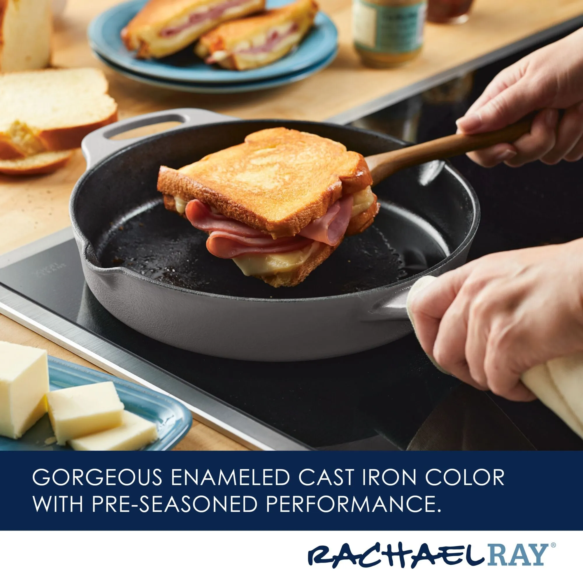 10-Inch NITRO Cast Iron Skillet
