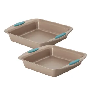 2-Piece 9-Inch Nonstick Square Cake Pans