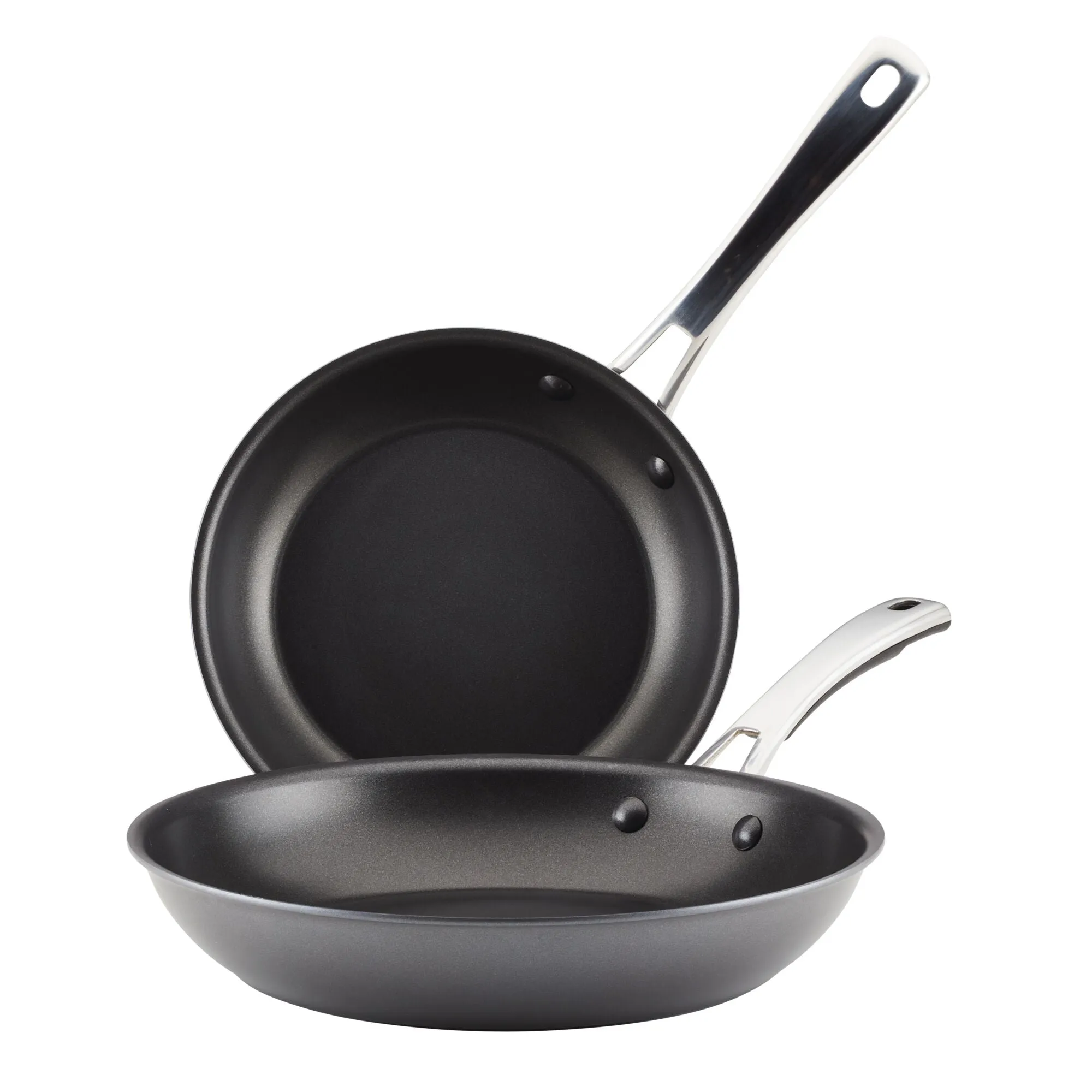 2-Piece Cook   Create Hard Anodized Nonstick Frying Pan Set