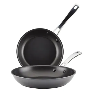 2-Piece Cook   Create Hard Anodized Nonstick Frying Pan Set