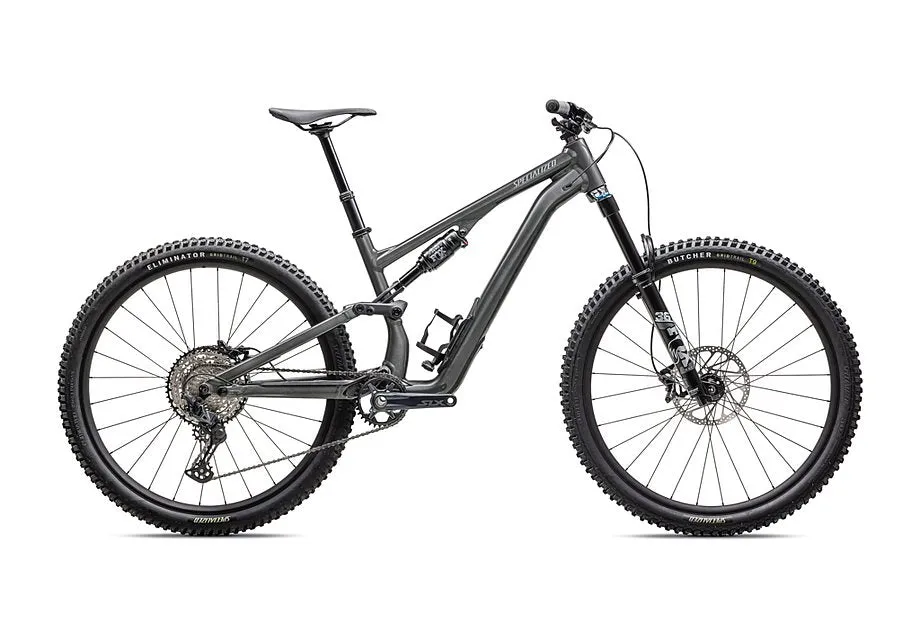 2025 SPECIALIZED STUMPJUMPER 15 COMP ALLOY BIKE - S3, GLOSS SMOKE / COOL GREY