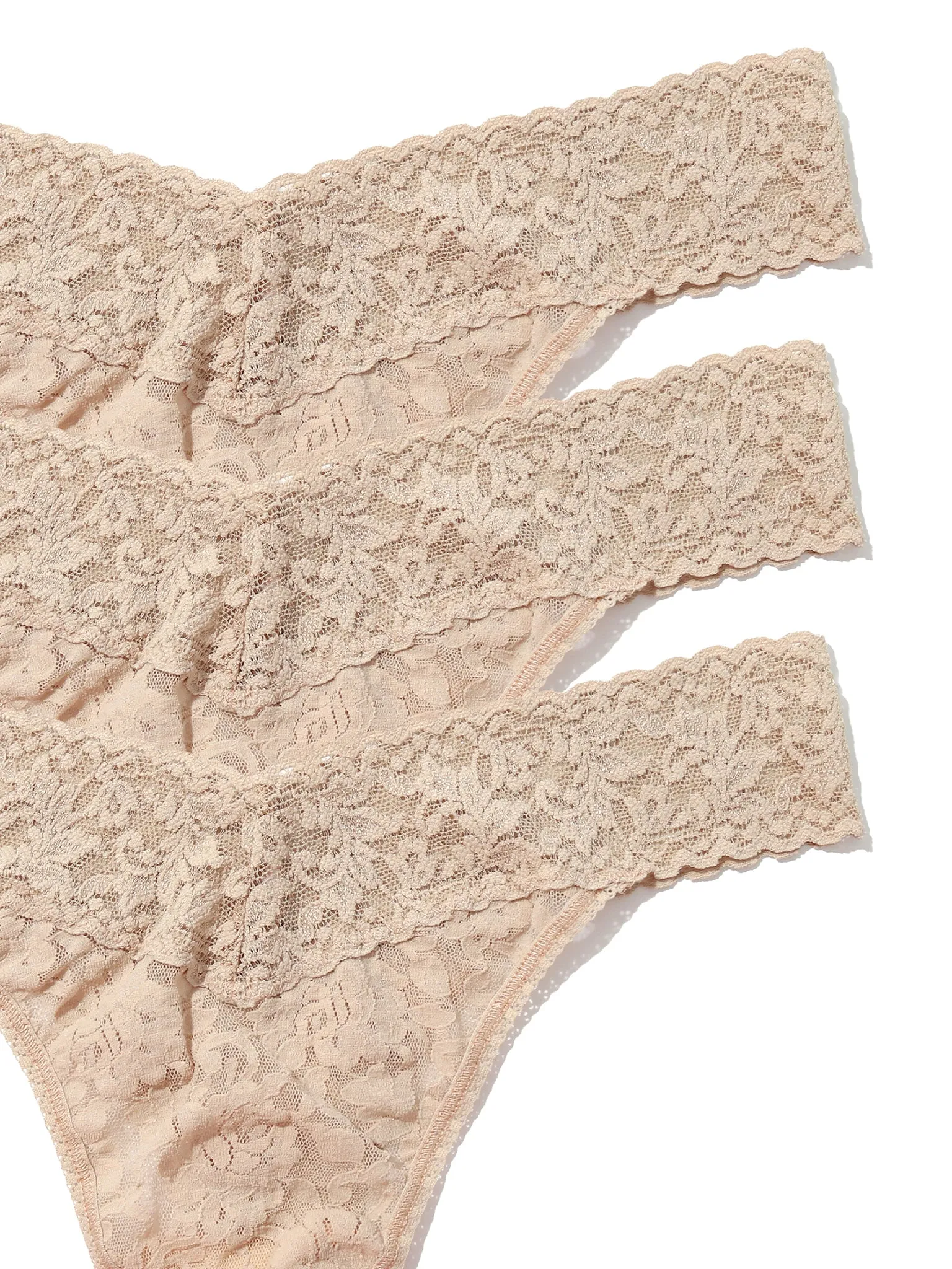 3 Pack Original Rise Thongs Chai