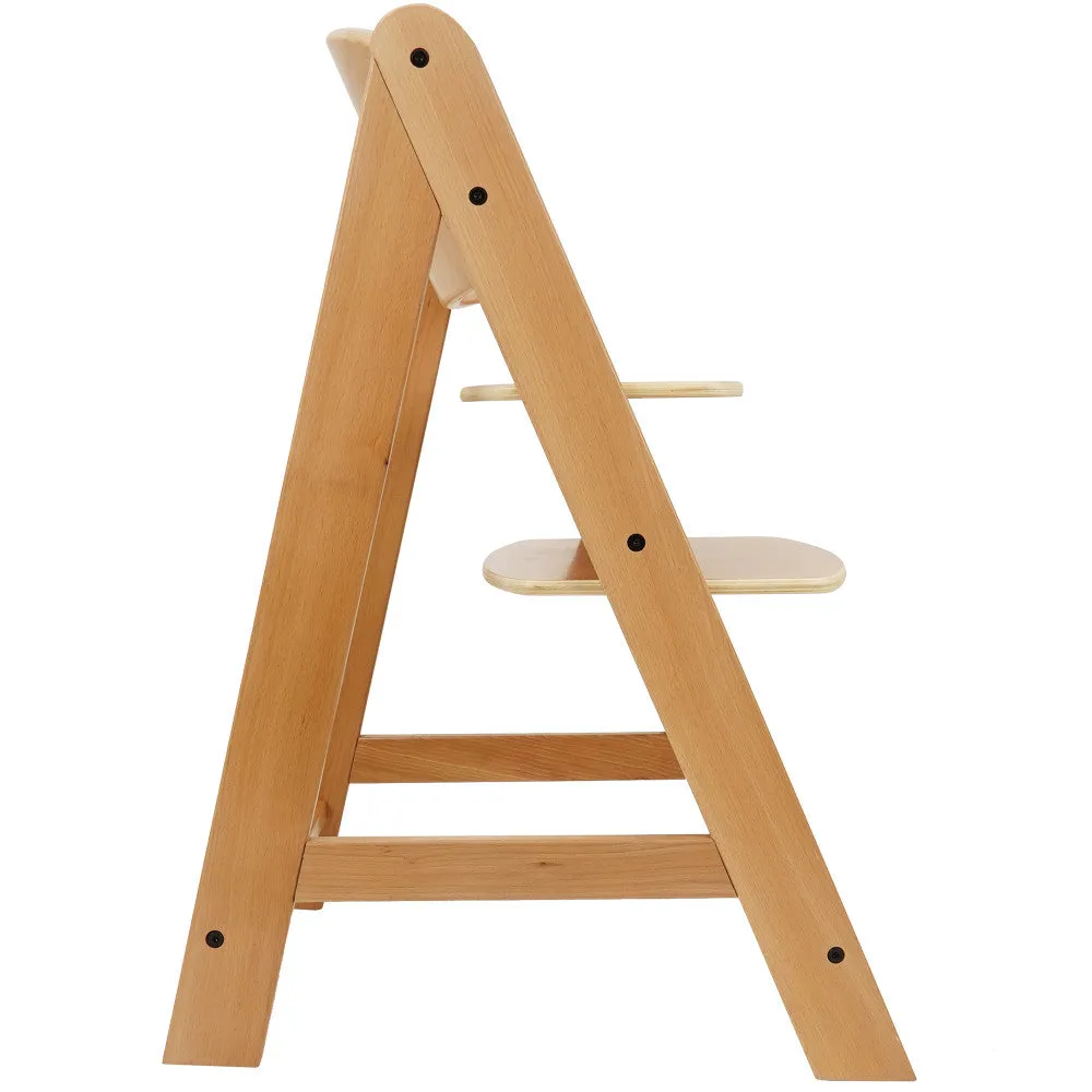 509 Sky Wooden Chair - Natural Beechwood, Adjustable Kids Seat
