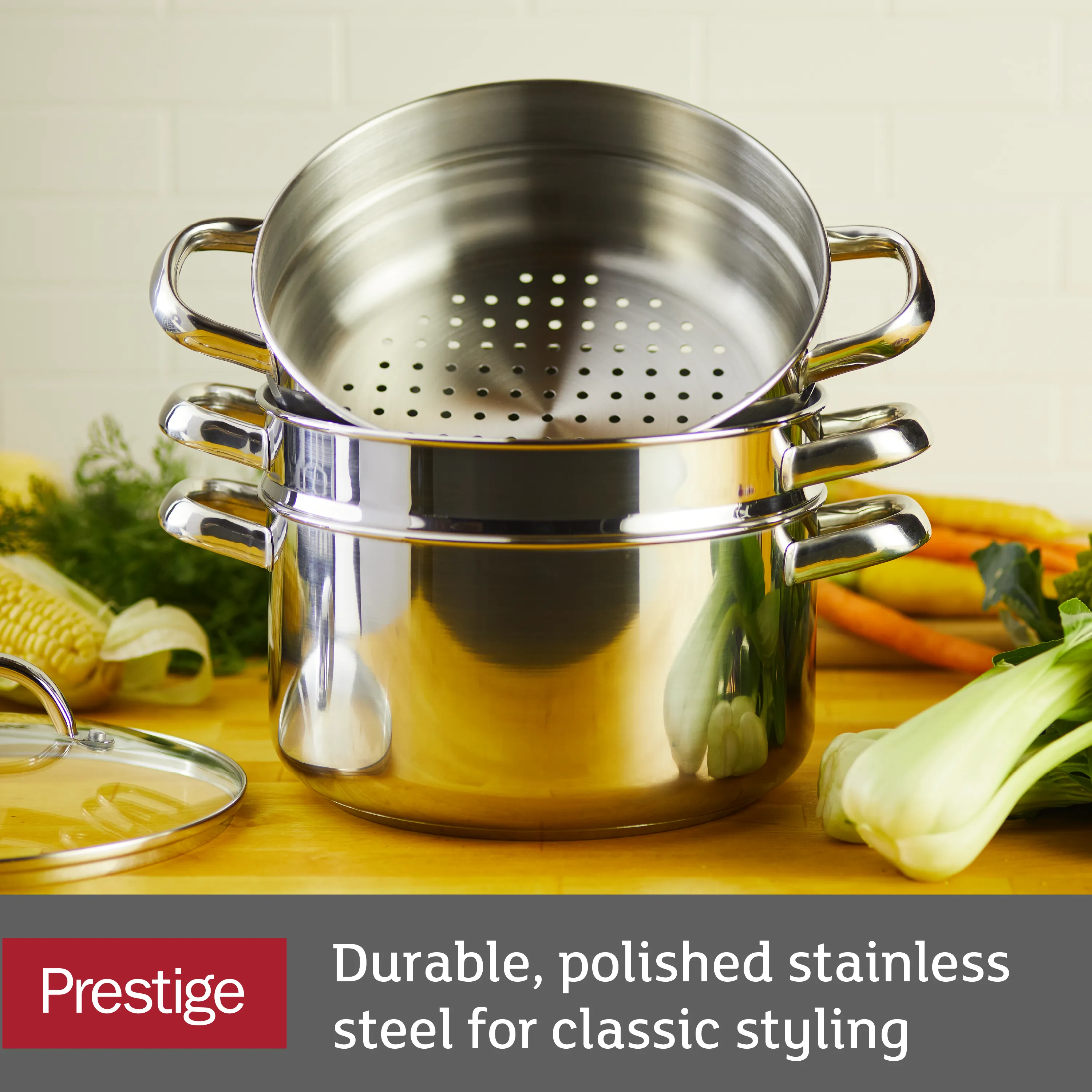 6-Quart Nonstick Jumbo Cooker with Lid and Helper Handle