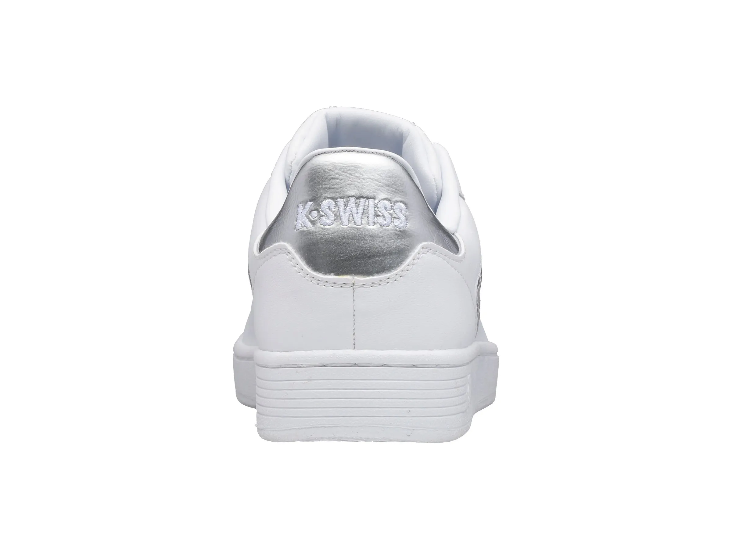 96347-110-M | WOMENS CLEAN COURT II CMF | WHITE/SILVER