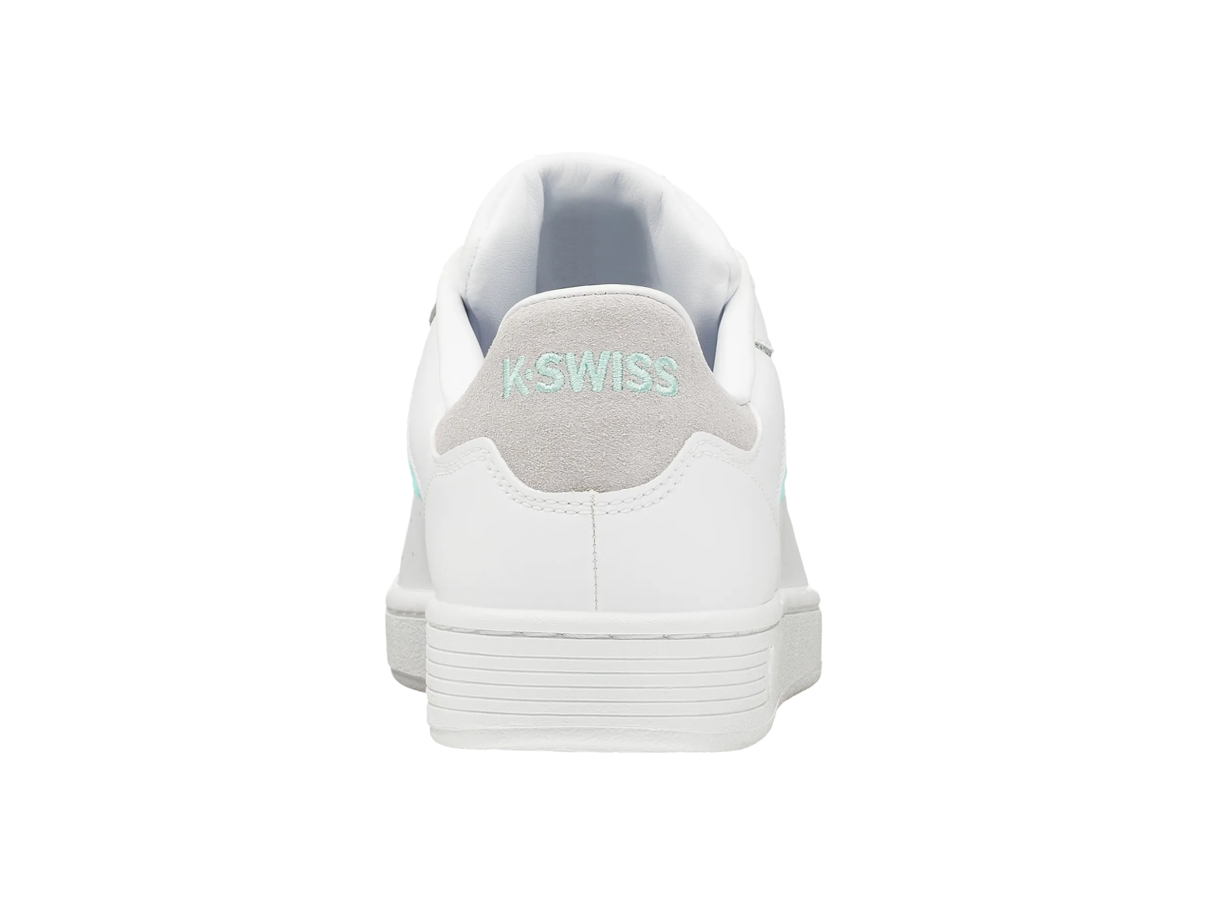 96347-124-M | WOMENS CLEAN COURT II CMF | WHITE/ARUBA BLUE/VAPOR BLUE