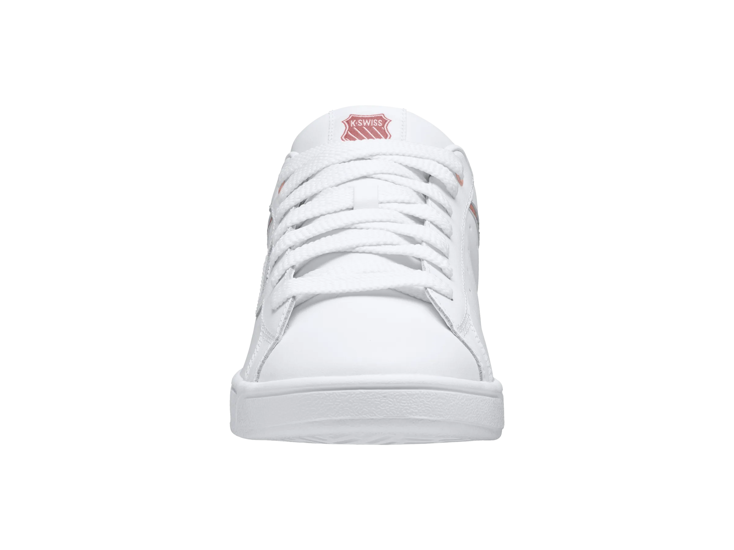 96347-188-M | WOMENS CLEAN COURT II CMF | WHITE/ROSE GOLD