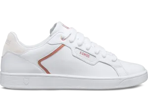 96347-188-M | WOMENS CLEAN COURT II CMF | WHITE/ROSE GOLD