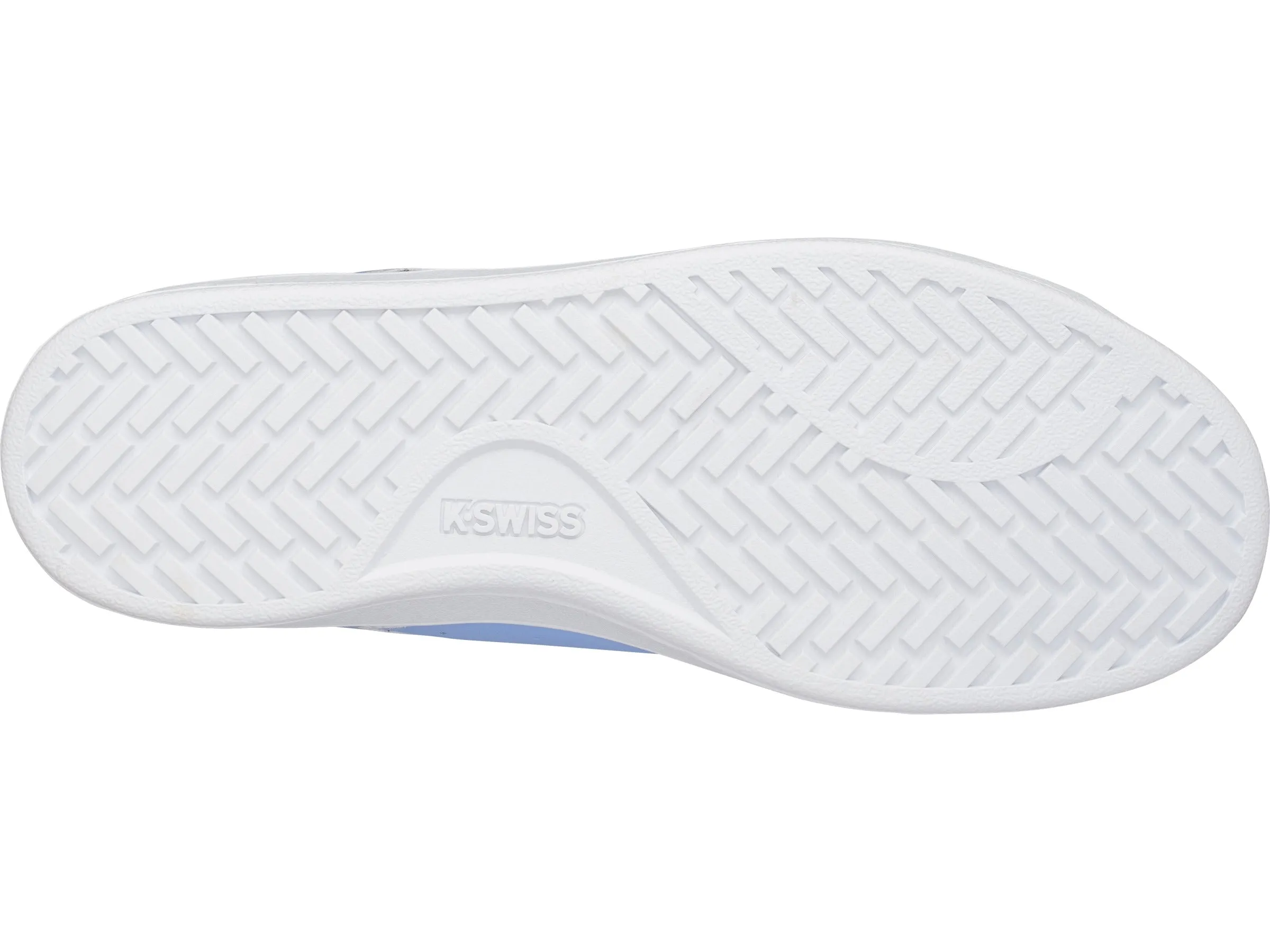 96347-448-M | WOMENS CLEAN COURT II CMF | SERENITY/WHITE