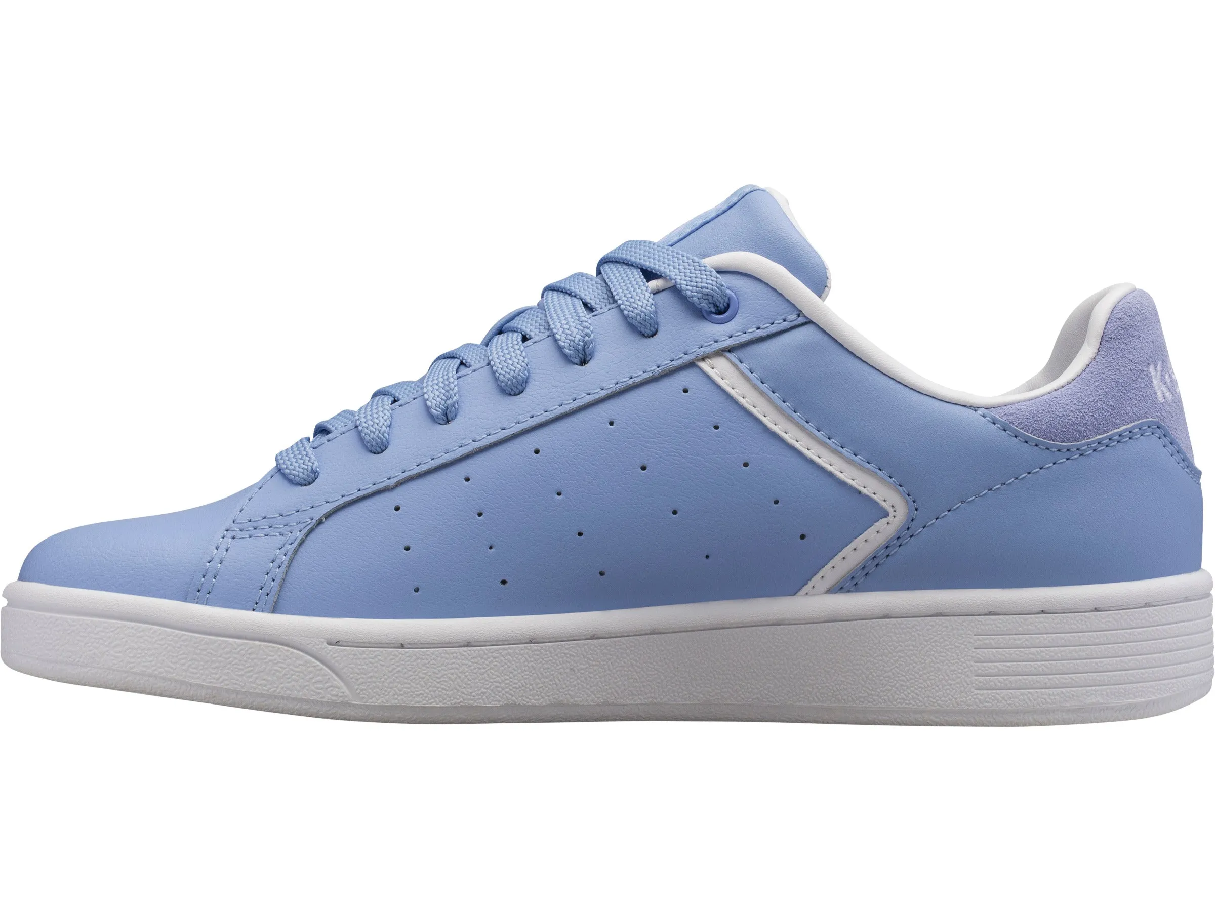 96347-448-M | WOMENS CLEAN COURT II CMF | SERENITY/WHITE