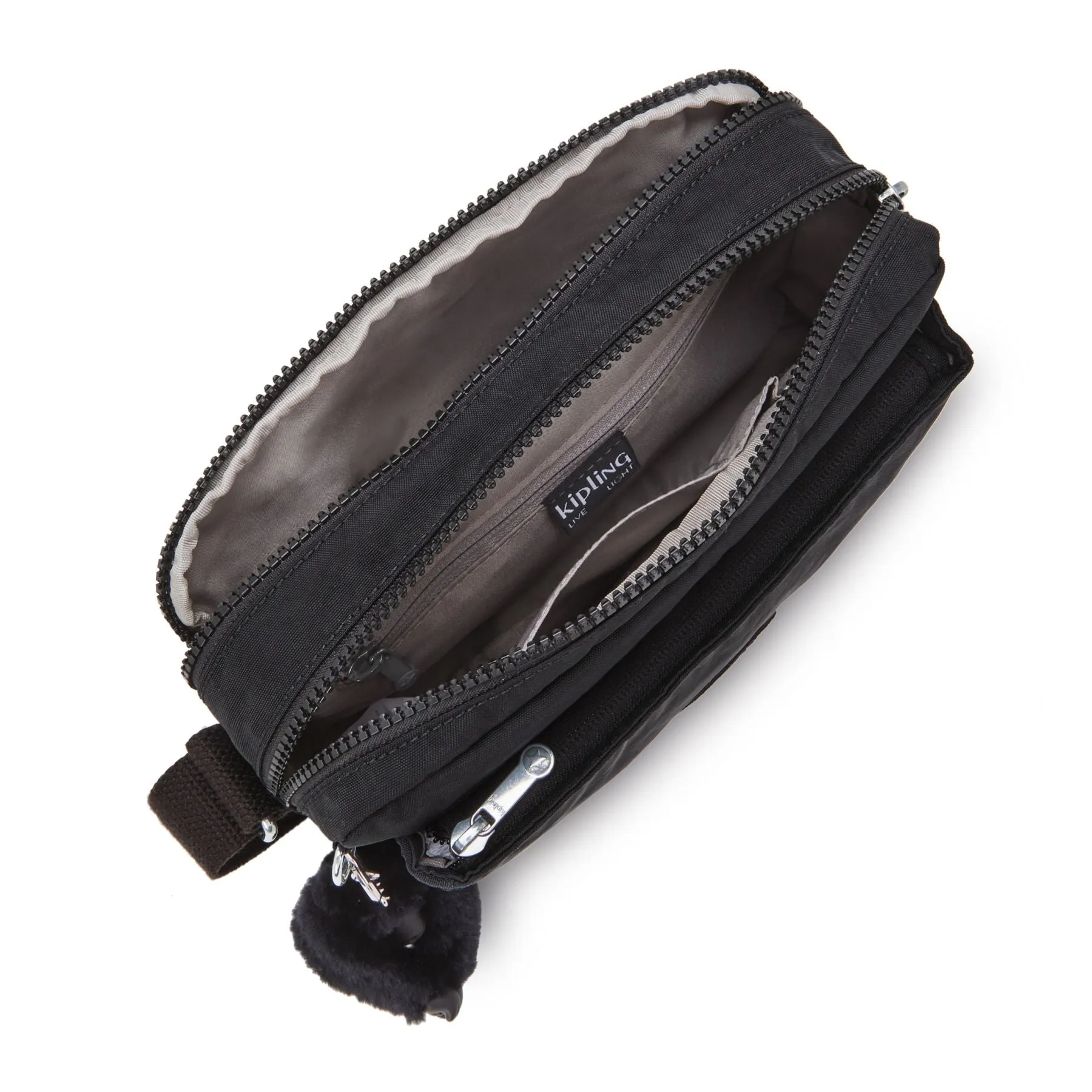 ABANU M Versatile Medium Crossbody with Adjustable Shoulder Strap - Black Noir (black)