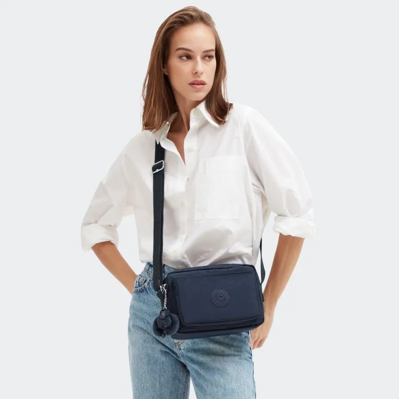 ABANU M Versatile Medium Crossbody with Adjustable Shoulder Strap - Blue Bleu 2 (blue)