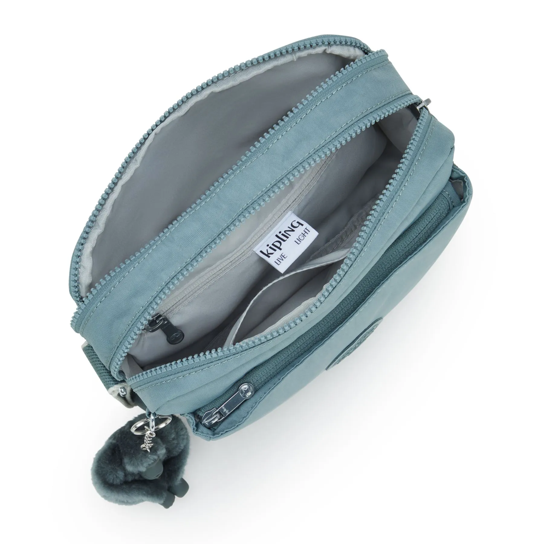 ABANU M Versatile Medium Crossbody with Adjustable Shoulder Strap - Relaxed Grey (blue)
