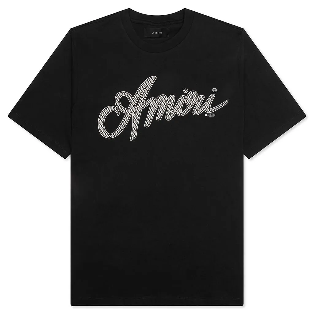 Amiri Script Tee - Black