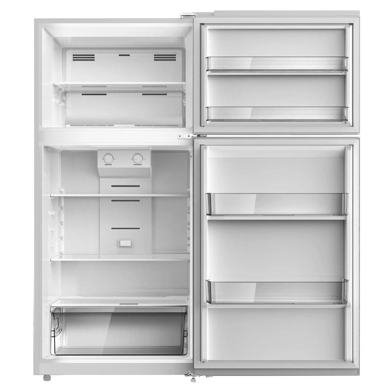 Avanti FF14D0W4 Avanti Frost Free Top Freezer Refrigerator - White / 14 Cu. Ft.