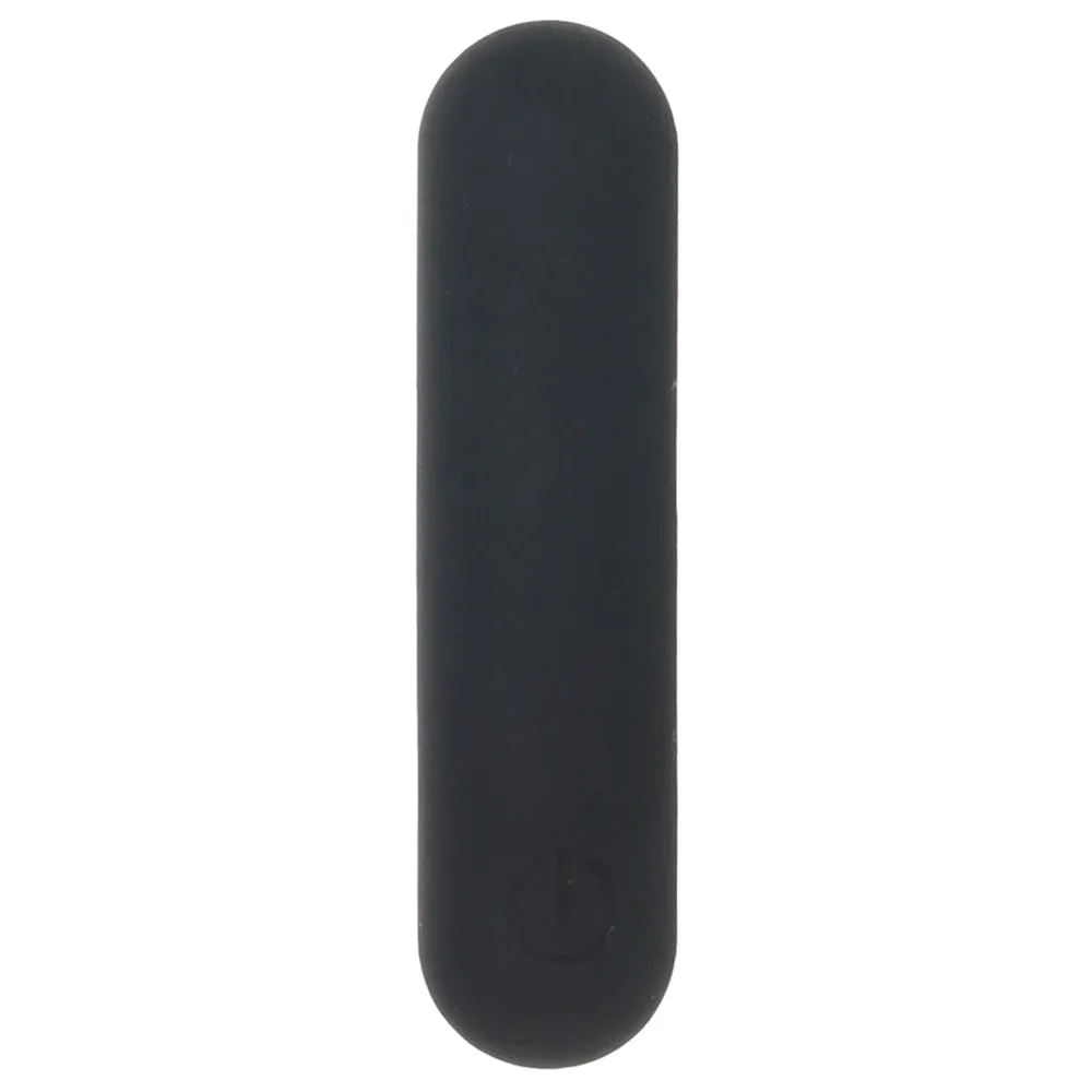 Bang! Flexible Silicone Bullet Vibe in Black