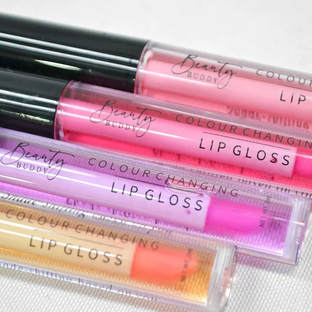 Beauty Buddy Colour Changing Lip Gloss 04 Cheerful Cherry 2ml