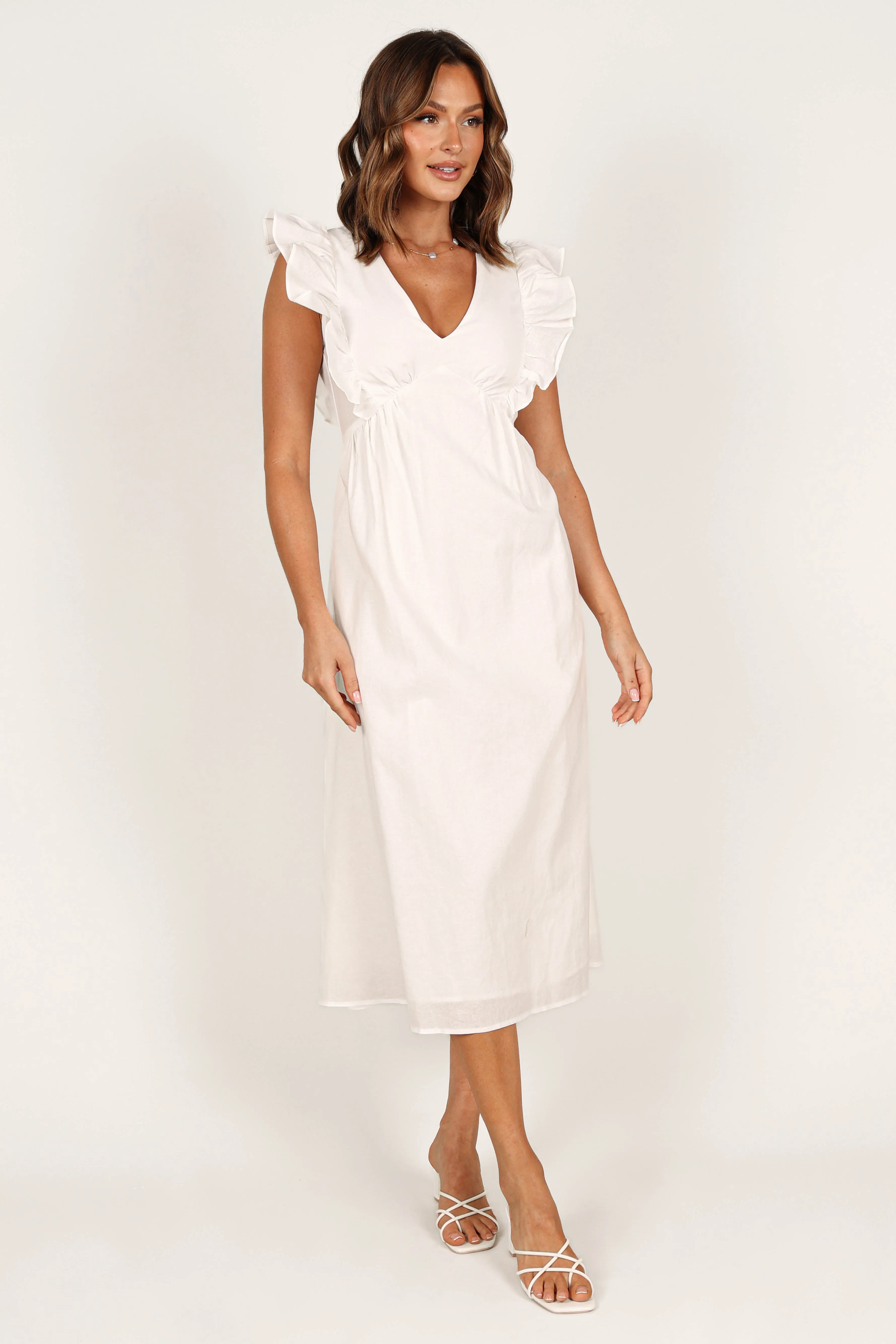Bethy Maxi Dress - White