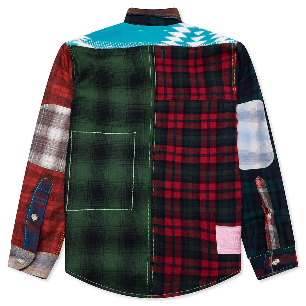 *Better with Age x Pendleton Whitney Reversible Flannel Overshirt - Multi