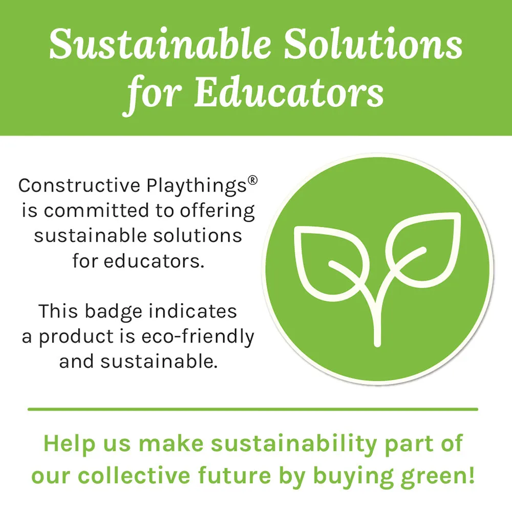 Birch Floor Book Browser | Eco-Friendly Wooden Classroom Storage
