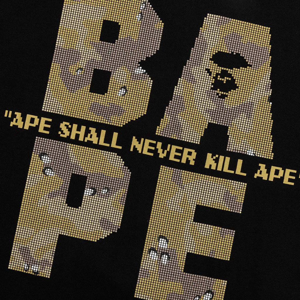 Bitmap Logo Tee - Black