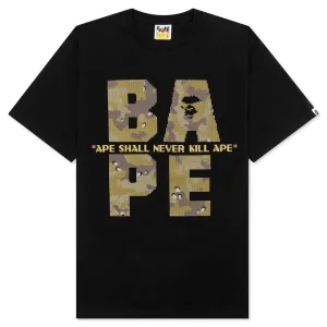 Bitmap Logo Tee - Black