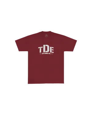 Block Logo Tee (Red)