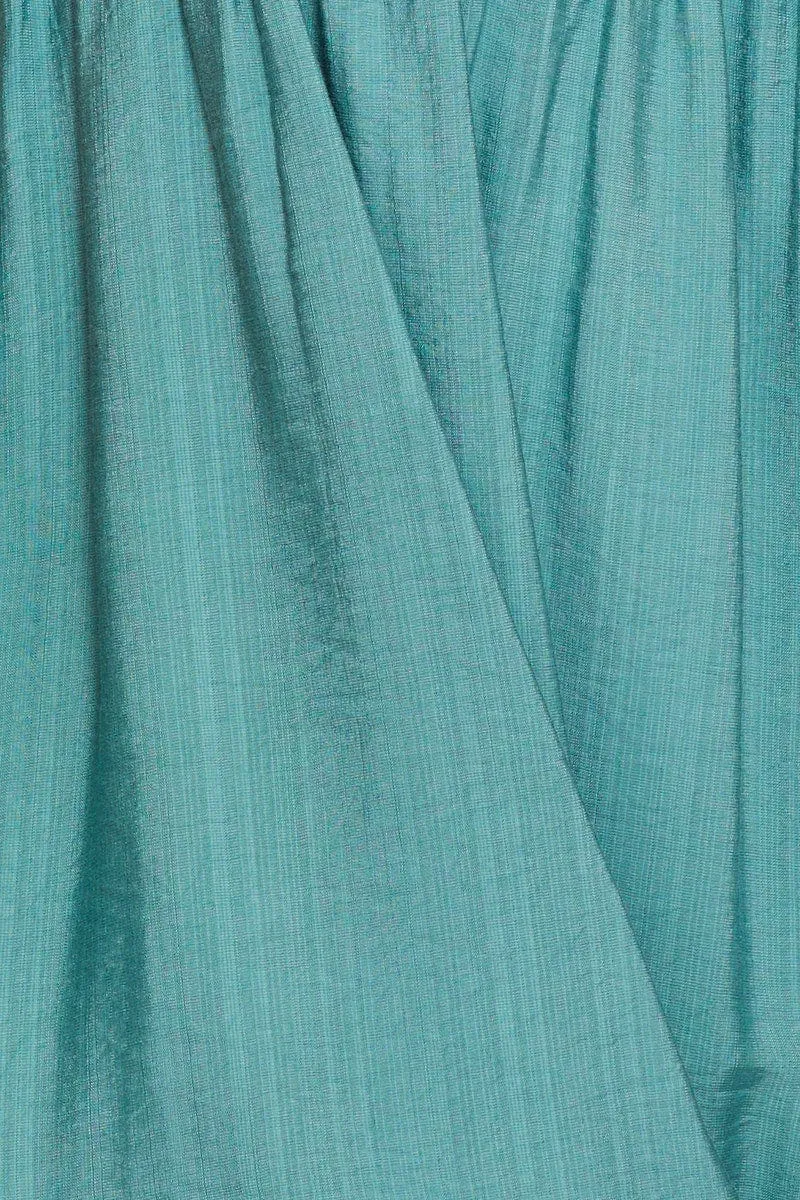 Blue Mini Dress Short Sleeve
