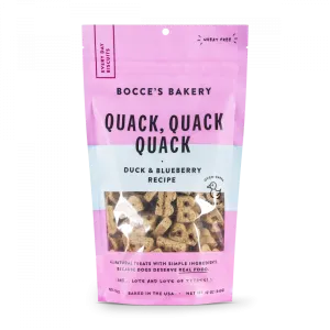 Bocce's Bakery Every Day Quack, Quack, Quack Biscuit Dog Treats
