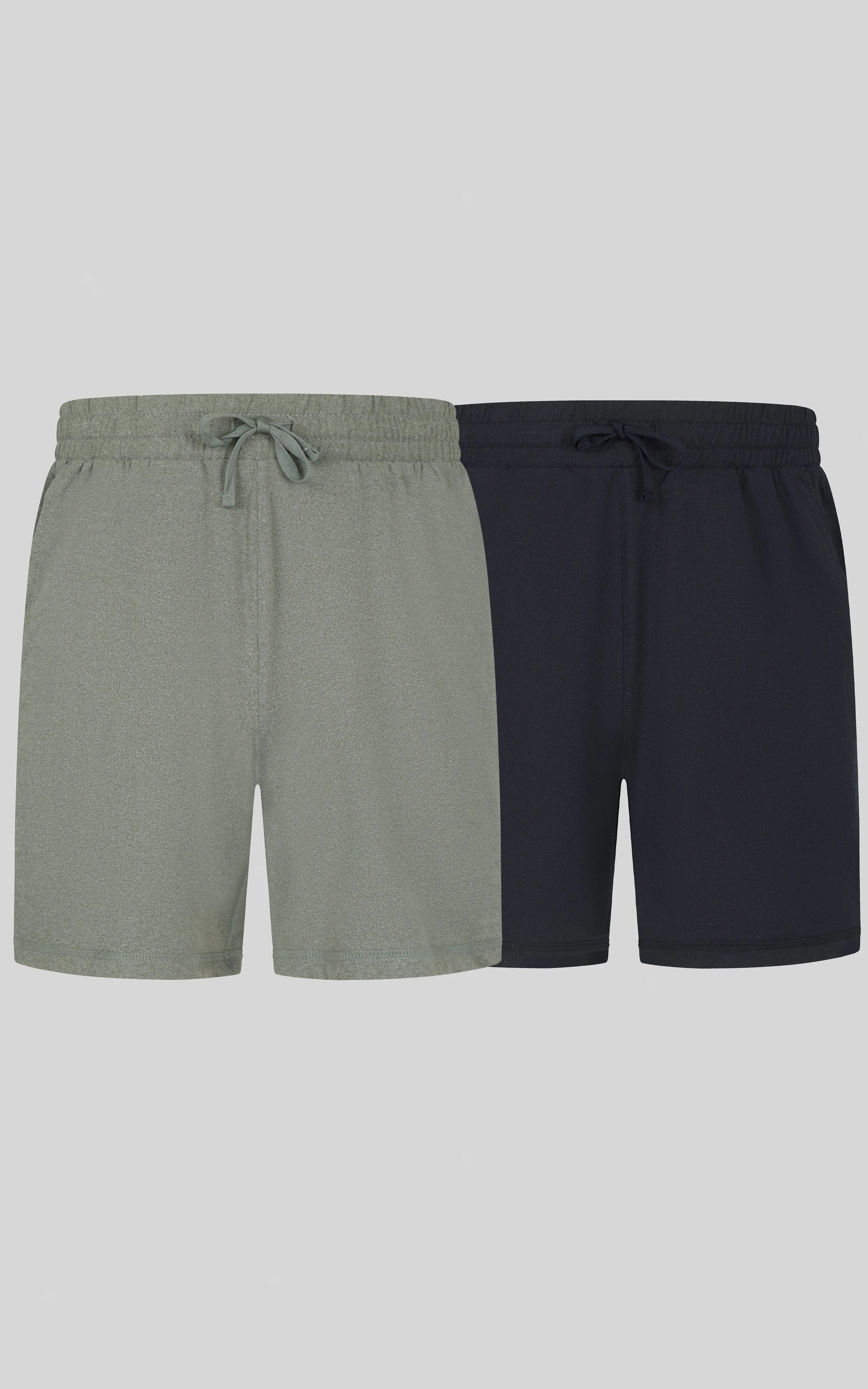 Boys 2 PK Heathered Short and Lux Short