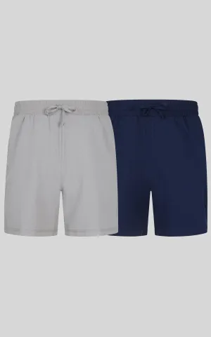 Boys 2 PK Heathered Short and Lux Short