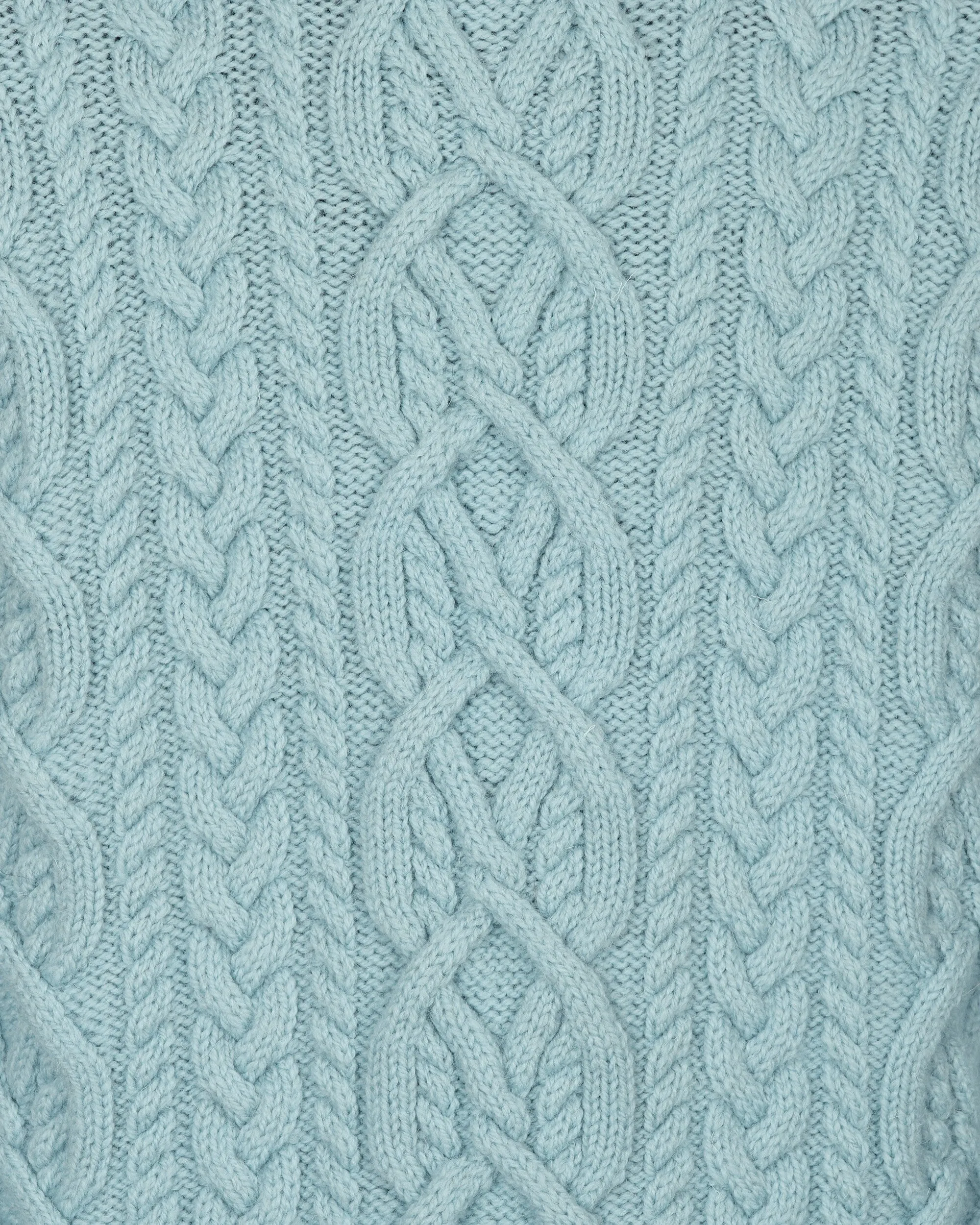 Cable Knit Sweater Blue