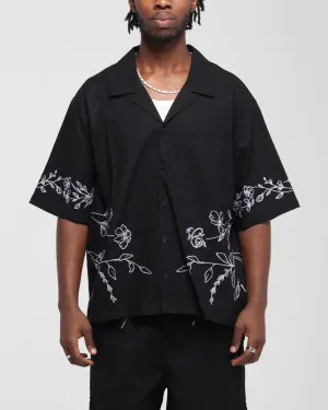Carre Botanica Button Up Shirt Black