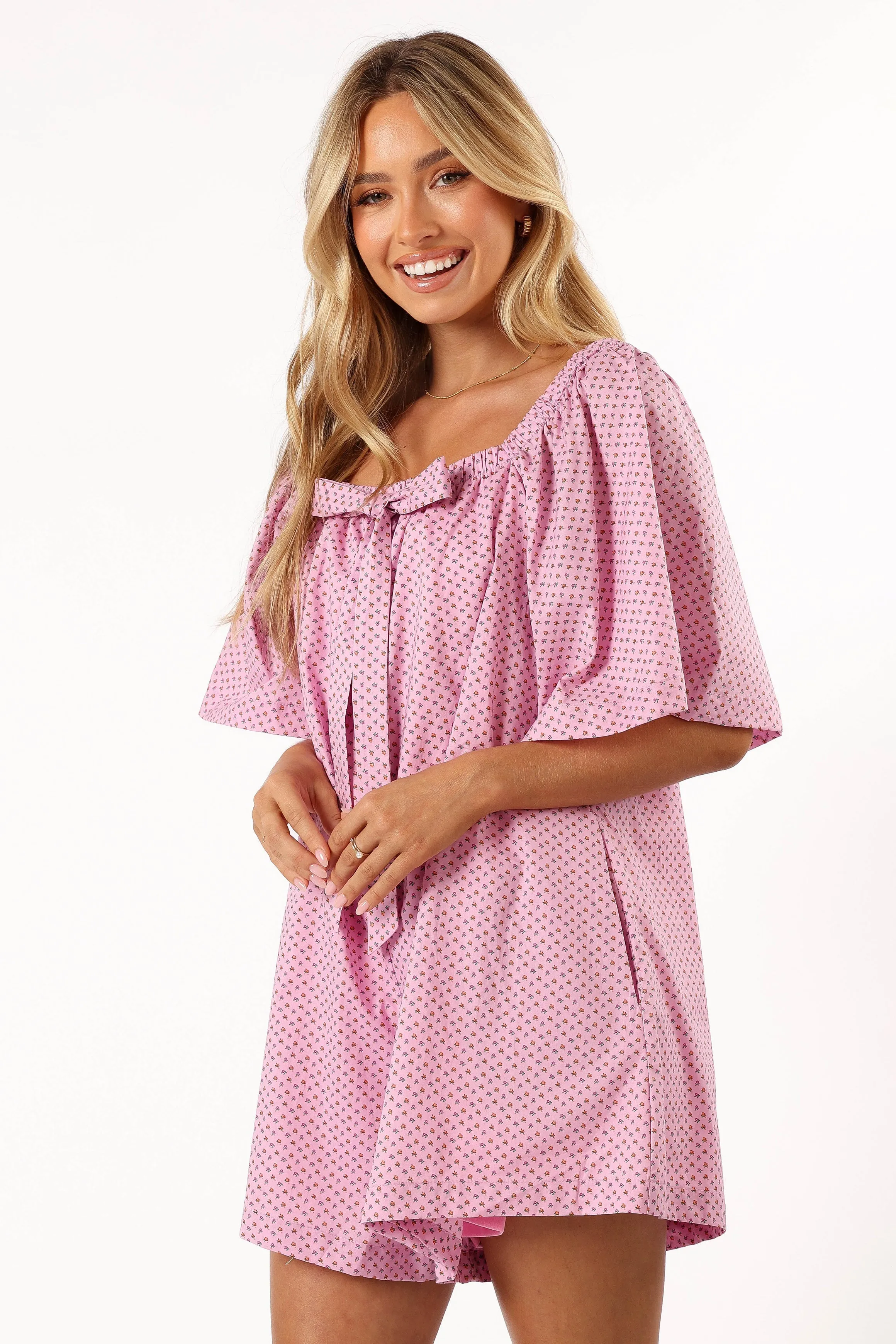 Chelsea Romper - Pink
