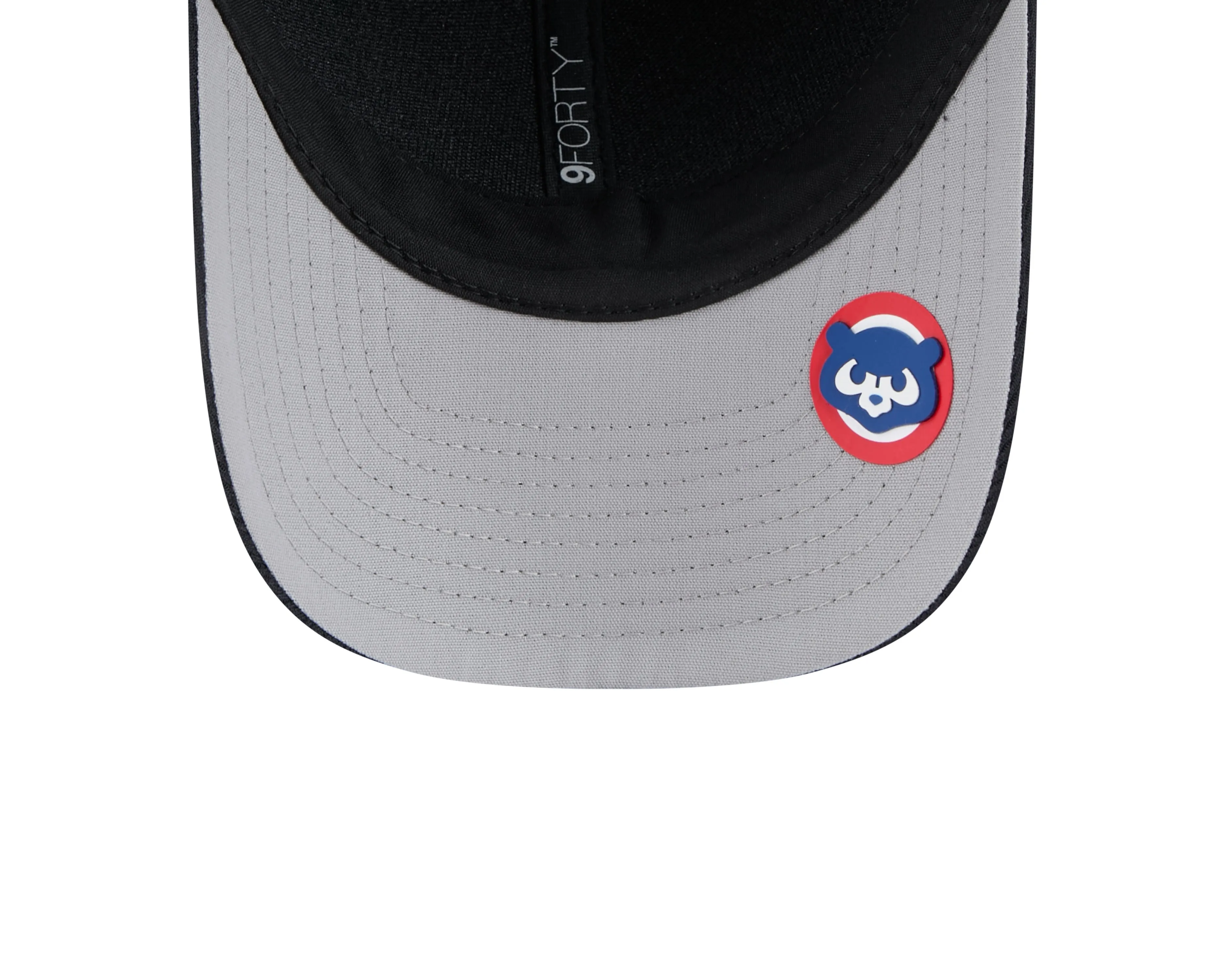 Chicago Cubs New Era Navy 2025 Clubhouse Walking Bear Alternate M-Crown 9FORTY Adjustable Hat