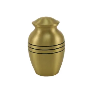 Classic Bronze Cremation Urn in Extra Small