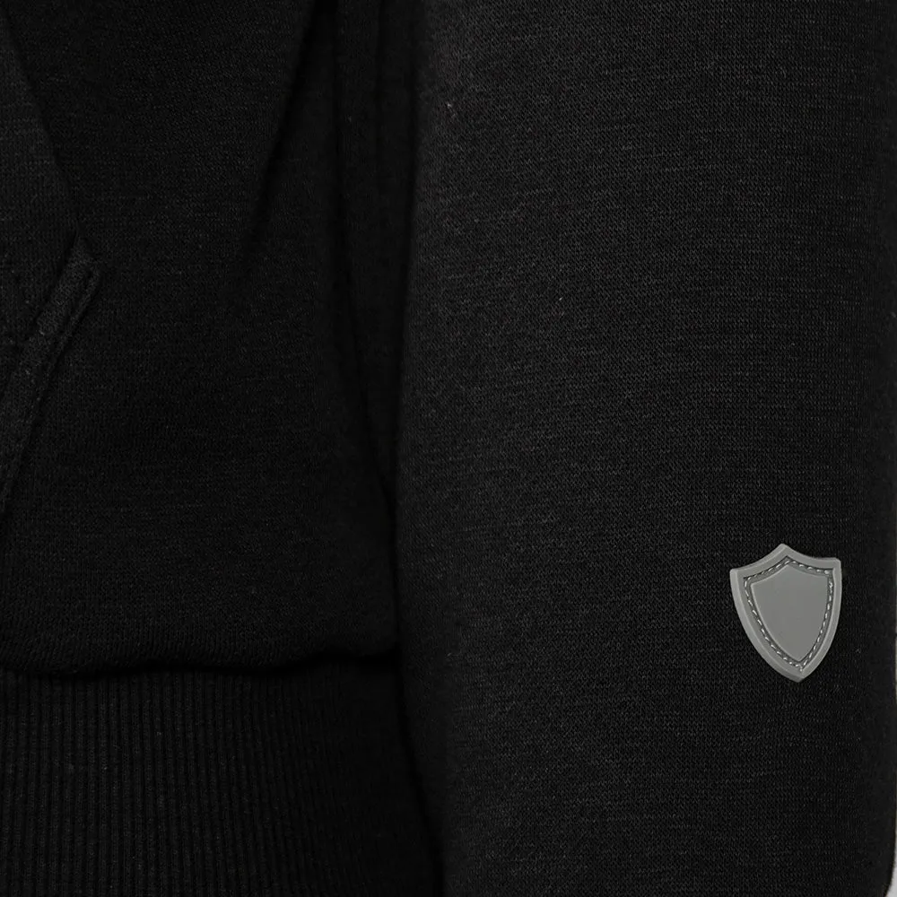 Classic Lined Hoodie | Blackout American Flag