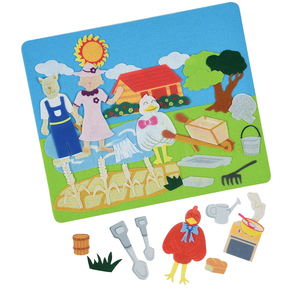 Classic Stories Flannel Board Set | Interactive Felt Storytelling with 5 Favorite Tales