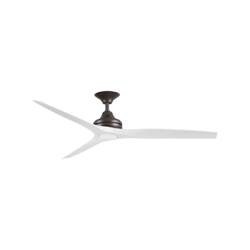 Contoured Blades Ceiling Fan with Bronze Motor | Spitfire AC | ThreeSixty