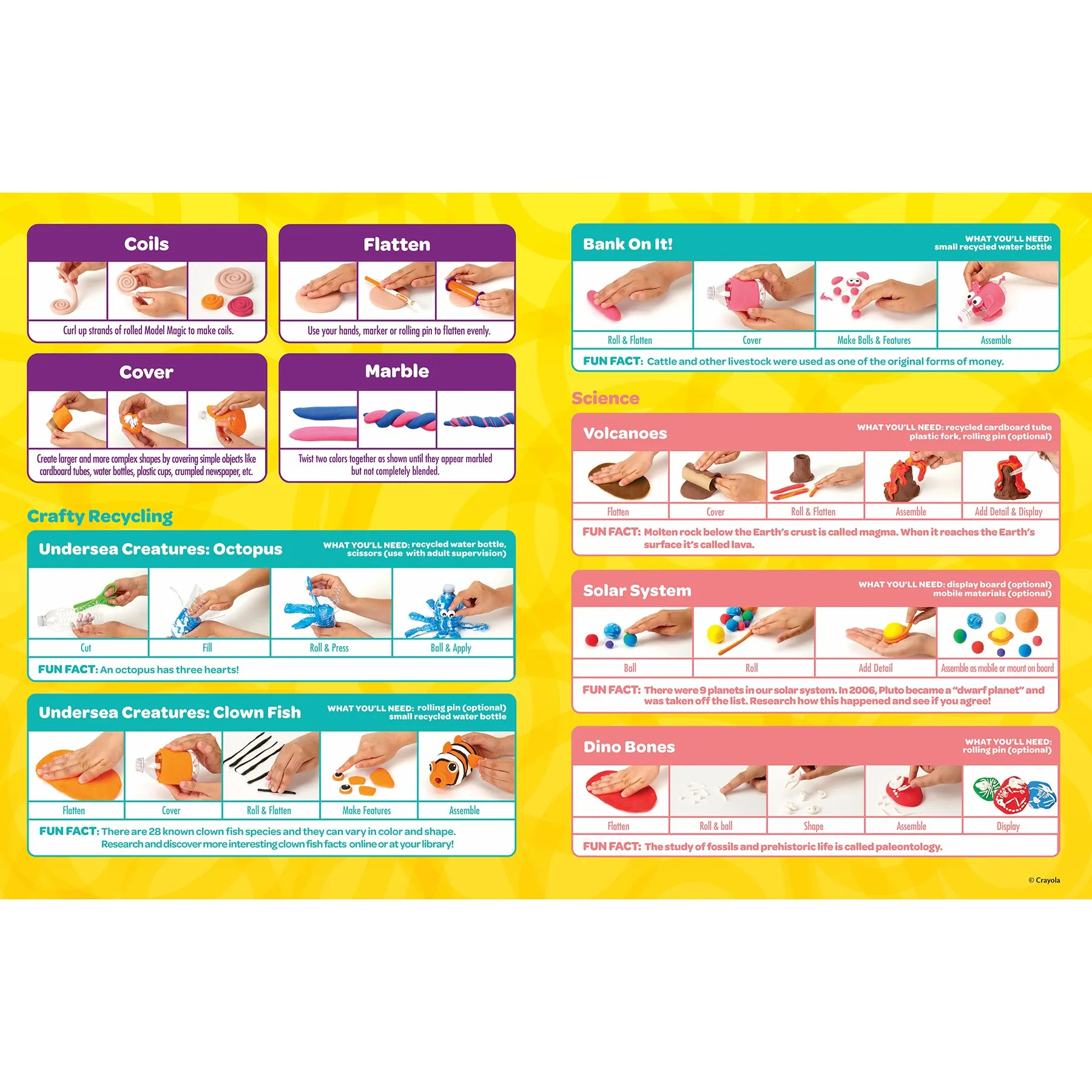 Crayola Model Magic Clay Alternative - 15 Vibrant Colors, 30 Pack