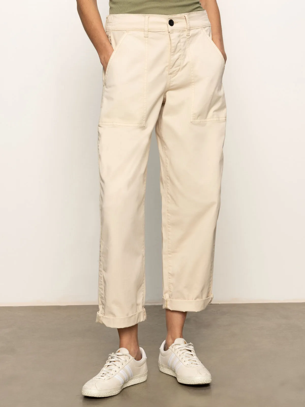 Cruiser Semi High Rise Chino Pant Light Oat