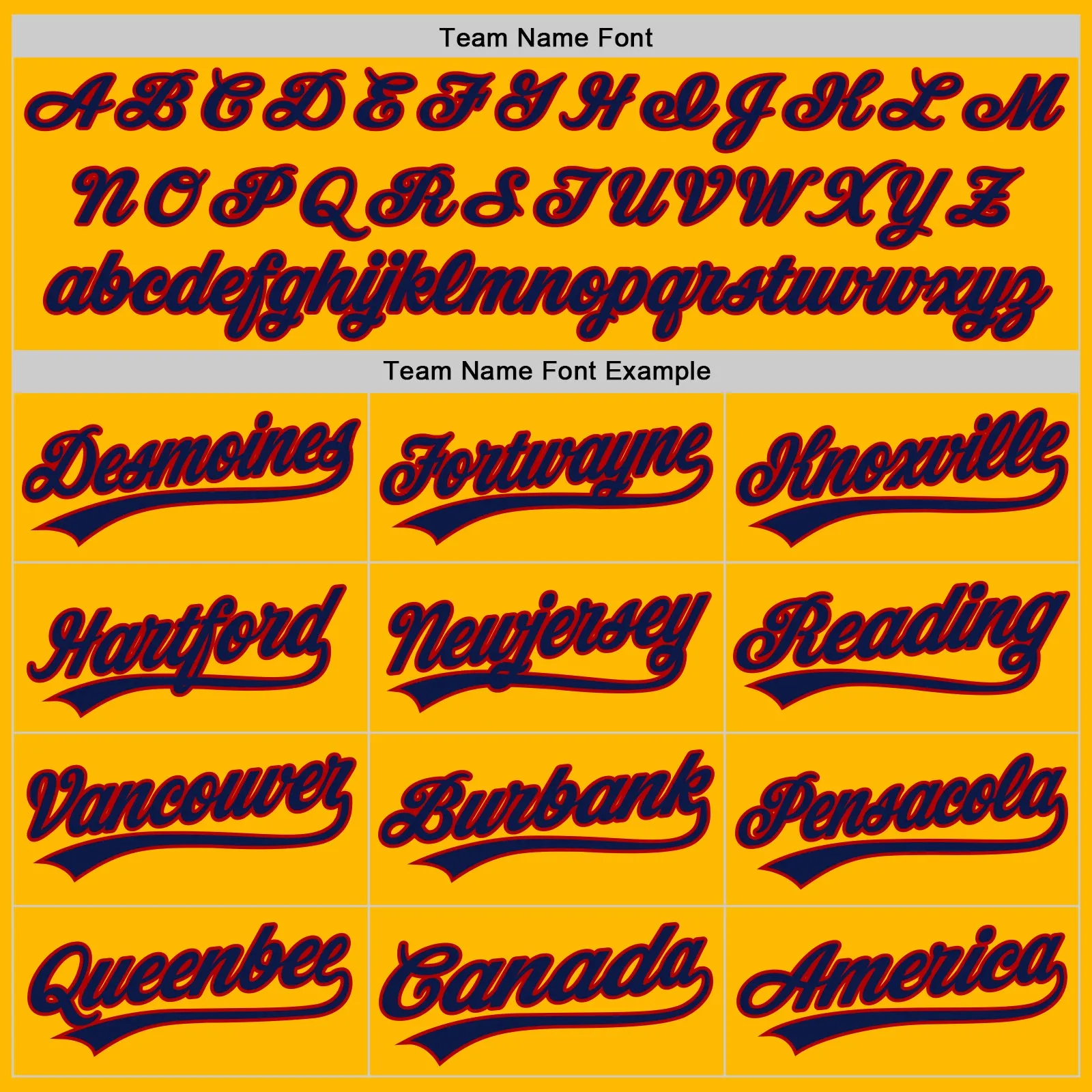 Custom Gold Navy-Red Authentic Throwback Baseball Jersey