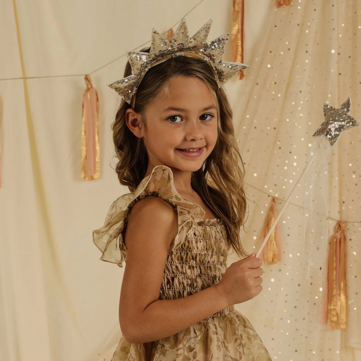 Dolly Dress - Golden Garden - Ecru - FINAL SALE