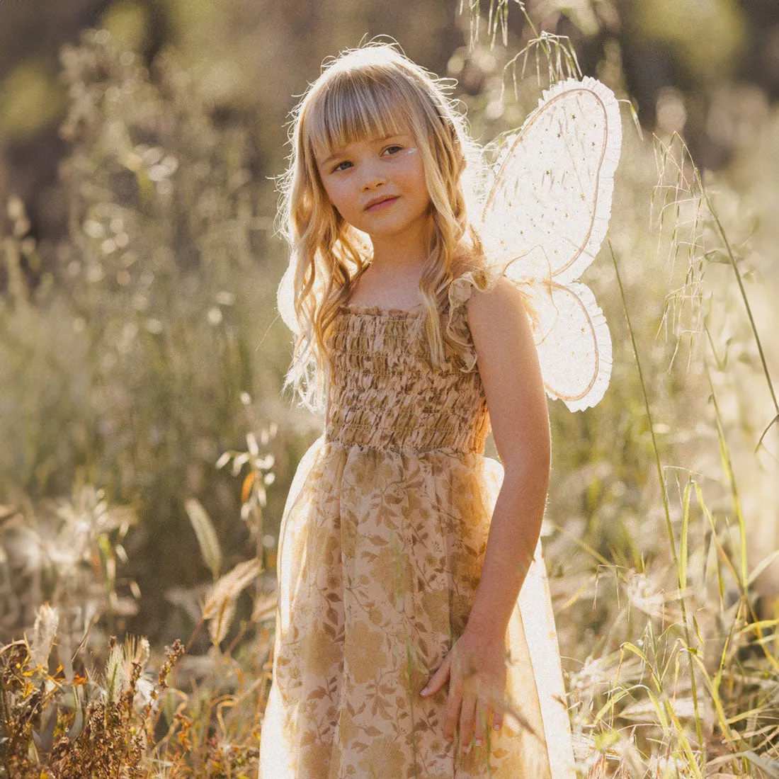 Dolly Dress - Golden Garden - Ecru - FINAL SALE