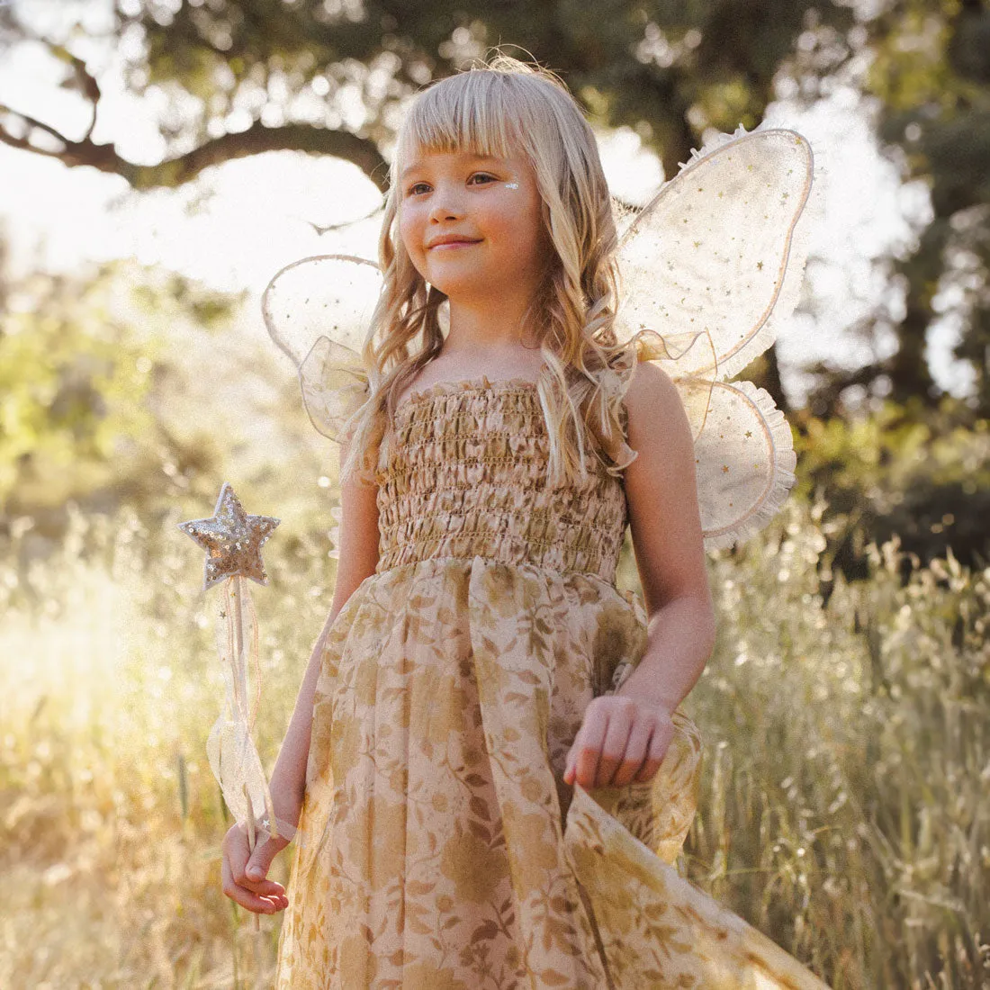 Dolly Dress - Golden Garden - Ecru - FINAL SALE