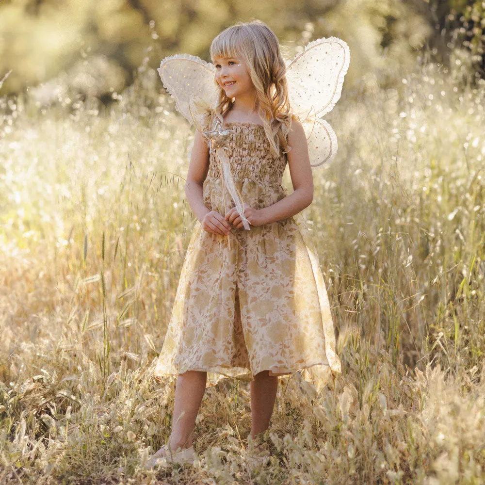 Dolly Dress - Golden Garden - Ecru - FINAL SALE