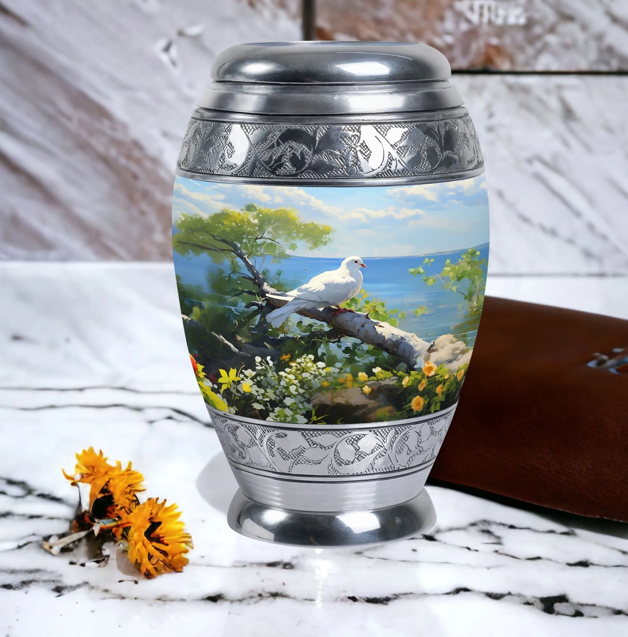 Dove Memorial Urn: Uniquely Crafted Haven for Loved Ones