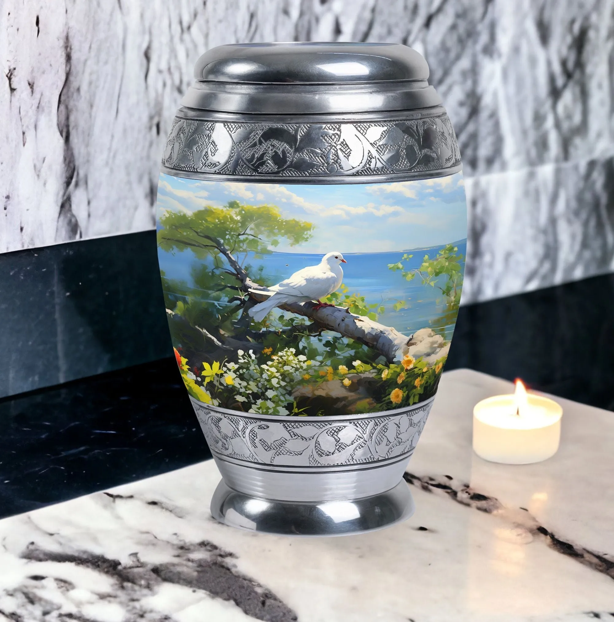 Dove Memorial Urn: Uniquely Crafted Haven for Loved Ones