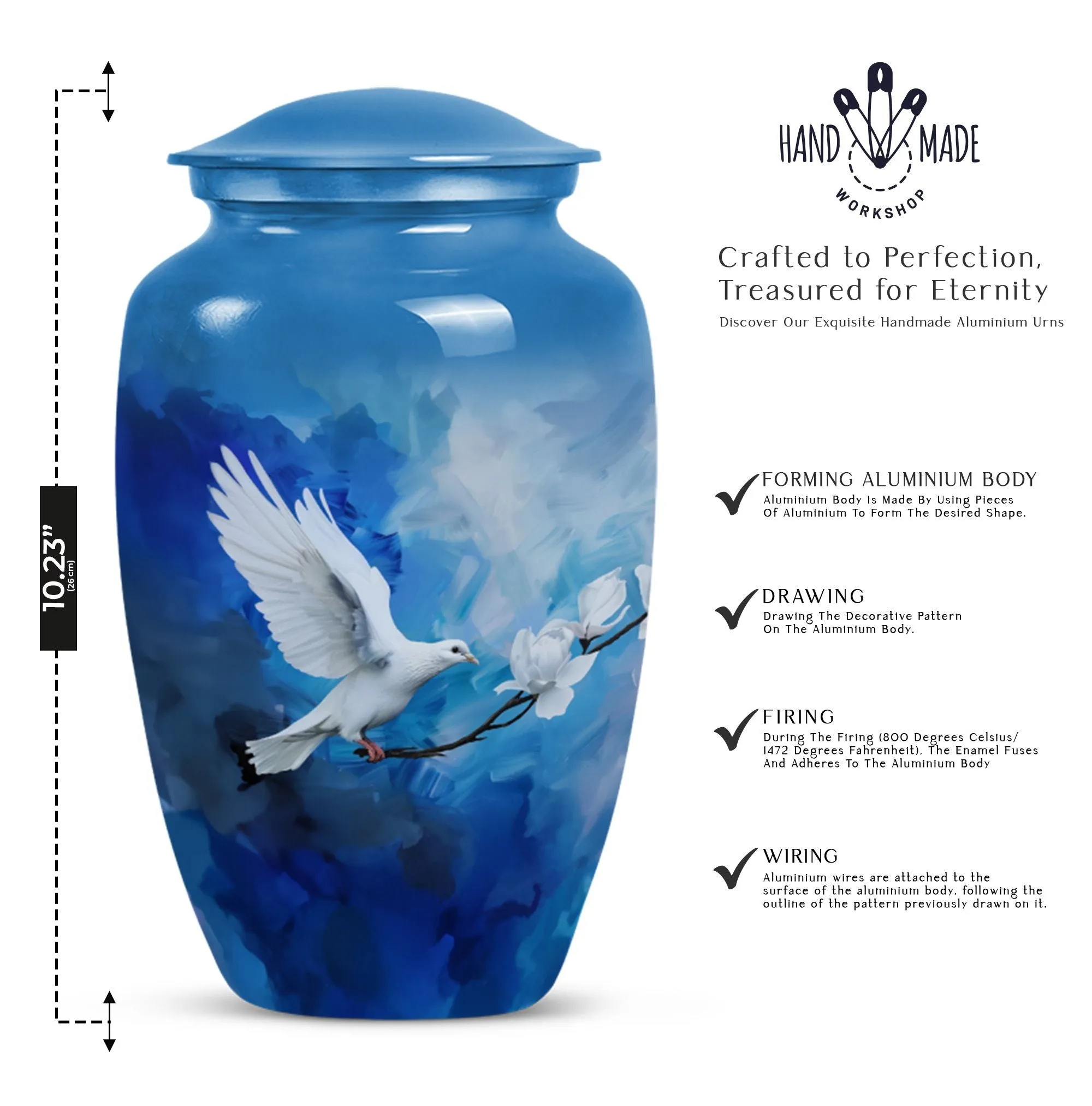 Dove Urn Whisper: Timely Tallied Funeral Ash Accommodator
