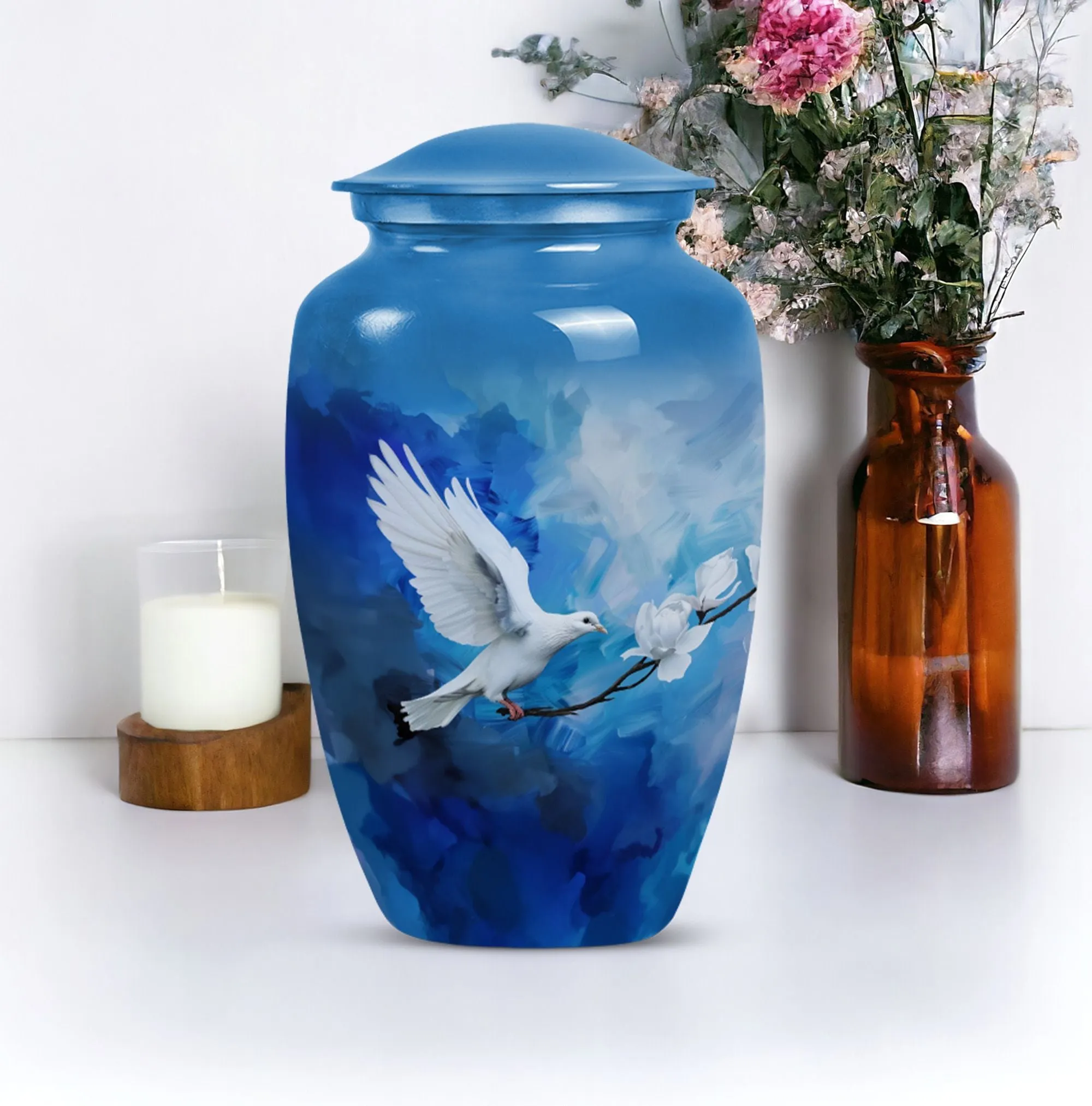 Dove Urn Whisper: Timely Tallied Funeral Ash Accommodator